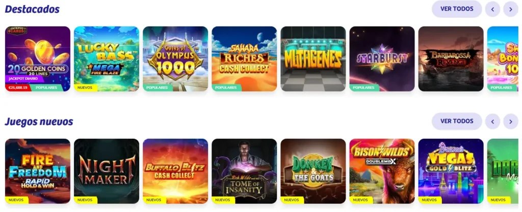 Juegos de casino Playuzu